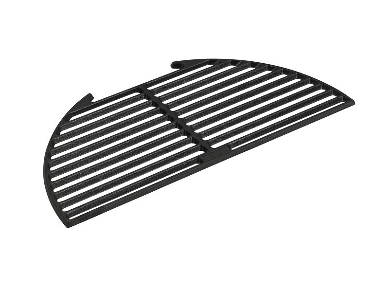 [0703 120786] Big Green Egg - Gietijzer -  Half Moon Cast Iron Griddle- Large